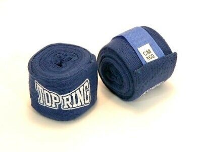 Boxing Hand Wrist Wraps 1 Pair Boxing Bandages Protecting Fist Punching MMA BLUE