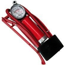 Foot Pump for Bikes, Motorcycles, Balls, Tires By Aj Tools Chip808