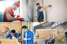 Load image into Gallery viewer, 16" Level with Ruler on Side - 3 Vial Plastic Yellow Level Measurement Tool
