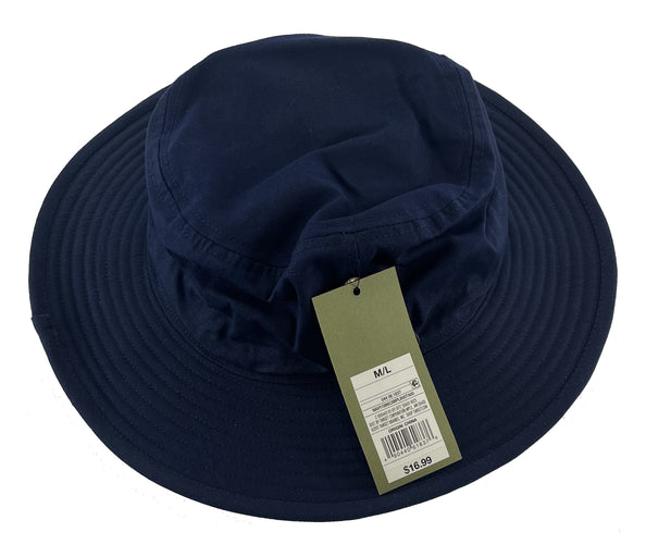 Classic Boonie Hat by Goodfellow & Co™ Lightweight w/Strap Navy, Men's Size M/L 