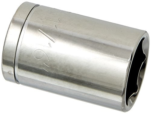 Williams 32122 1/2-Inch Drive 6 Point Shallow Socket, 11/16-Inch