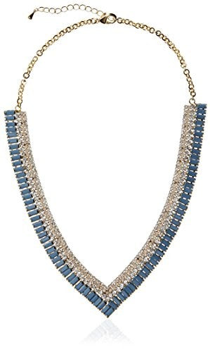 Stella + Ruby Shades of Blue Victoria Necklace, 18