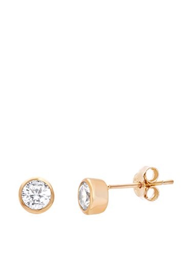 Bliss Swarovski Elements 18K Rose Gold-Plated Stud Earrings