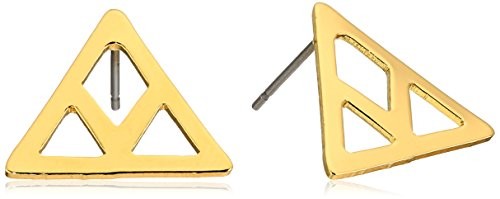 ECRU metal Cutout Chevron Earring