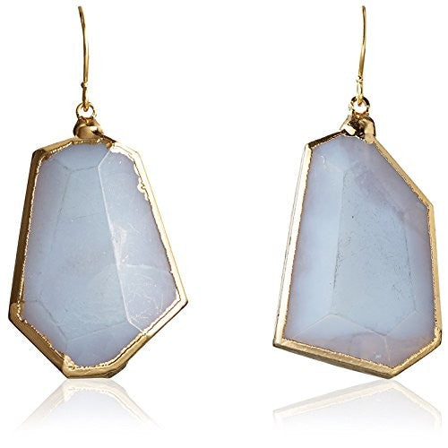 Janna Conner Blue Lace Agate Earrings