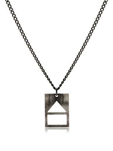 Ed Jacobs Men's Geometric Pendant Necklace