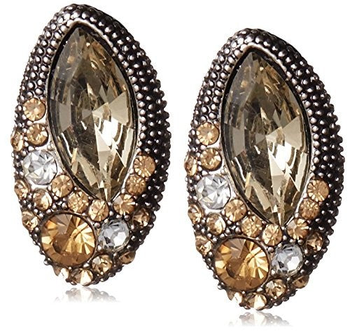 Lesile Danzis Clustered Crystal Earrings