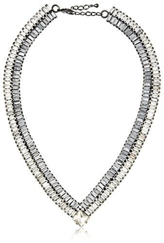 Stella & Ruby Crystal Baguette Necklace
