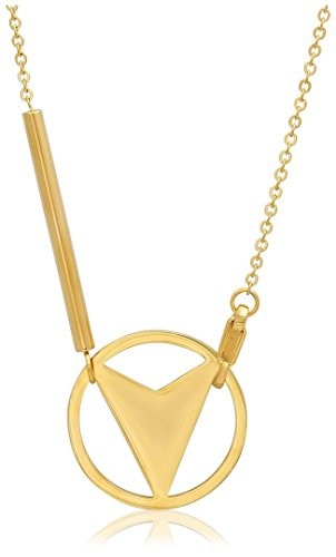 Piatella 18K Gold-Plated Stainless Steel Arrow Necklace