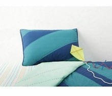 Load image into Gallery viewer, Lot of 100 Pillowfort Standard Shams - Teal &amp; Blue Standard Size Pillow Shams from Pillowfort
