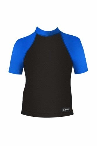 Aeroskin Short Sleeve Shirt with Color Accent, Grippers and Fuzzy Collar