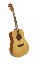 Load image into Gallery viewer, DREADNAUGHT ACOUSTIC GUITAR Art Deco Mother of Pearl BIRD INLAY Spruce
