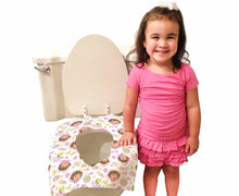 Load image into Gallery viewer, Dora the Explorer Potty Topper Disposable Stick-in-Place Seat Covers, 10-Count
