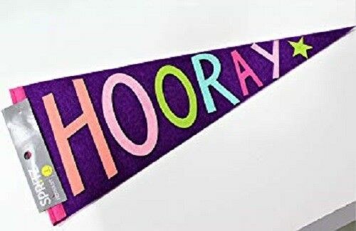 Hooray Pennant Banner - Spritz‚Äö