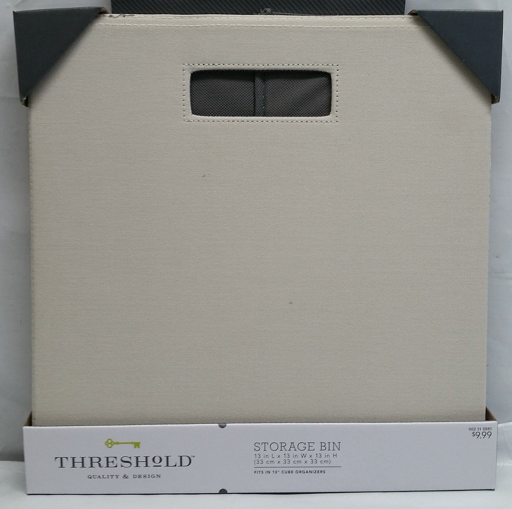 Threshold Fabric Cube Storage Bin 13