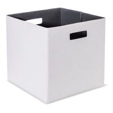Load image into Gallery viewer, Threshold Fabric Cube Storage Bin 13&quot; (Sand)
