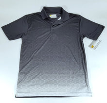 Load image into Gallery viewer, Jack Nicklaus Men&#39;s Geo Printed Golf Polo - Asphalt XS
