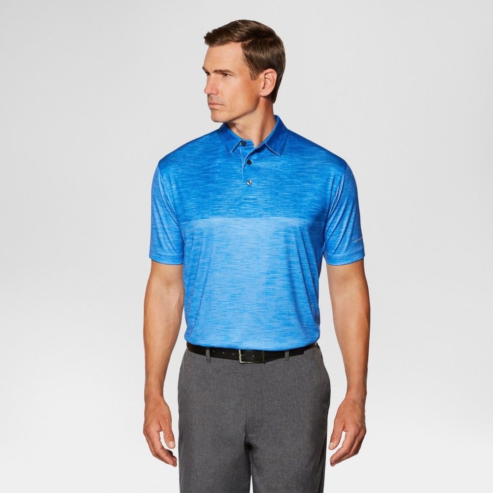 Men's Color Block Golf Polo Shirts - Jack Nicklaus®- Blue - Small