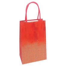 Load image into Gallery viewer, SPRITZ, 18 Ct Red &amp; Gold Gift Bags 8.25in Tall X 5.25in X 3.25in
