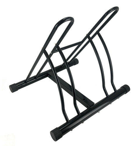 Bicycle Floor Stand/Storage Rack, Mountable Dual Sides, Indoor Outdoor Use - New