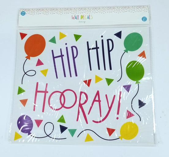 2 Sheets of 31 Count Each - Decorative Wall Art for Any Occasion, Hooray