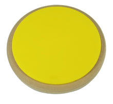 Load image into Gallery viewer, 8in Drum Pad Practice Drum Set Accessories Color Drum Mute Pads - Round, Yellow
