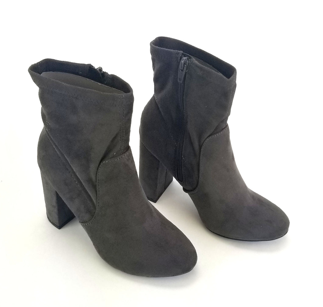 A New Day, Donnie, Women's Side Zipper Sock Booties