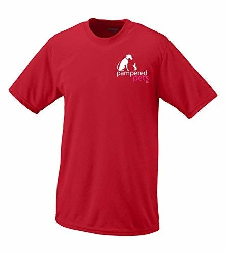 Pampered Pets Wicking Sport T-Shirt with Logo 
