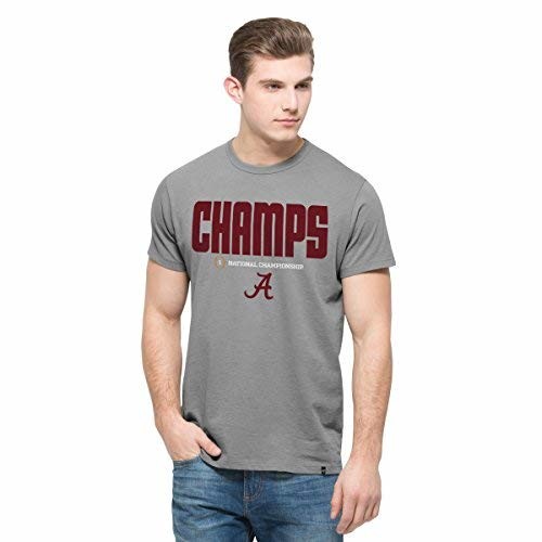'47 NCAA Alabama Crimson Tide Men's 2015 National Champions Crosstown MVP Flanker Tee