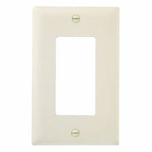 Load image into Gallery viewer, Legrand-Pass &amp; Seymour TP1ICP Trade Master Nylon Wall Plate with One Toggle Switch Opening
