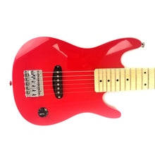 Load image into Gallery viewer, Kids 30 Inch Electric Guitar Combo, 5W Amp Loudspeaker, Solid Wood Body, Color: Red
