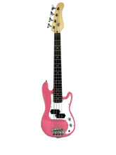 Load image into Gallery viewer, Electric Base Guitar, Small Scale 36 Inch Childrens Sized Mini, Color: Pink
