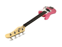 Load image into Gallery viewer, Electric Base Guitar, Small Scale 36 Inch Childrens Sized Mini, Color: Pink
