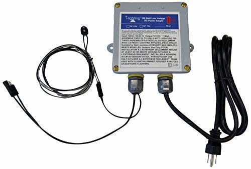 i-lighting Outdoor 15 Watt DC Power Supply with Photo Eye, Remote Dimmer & Timer