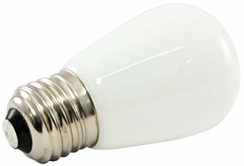 American Lighting Dimmable LED S14 Opaque Light Bulbs, Medium Base