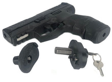 Load image into Gallery viewer, Keyed Trigger Gun Lock Steel Safety Universal Firearms Pistol Rifle Shotgun
