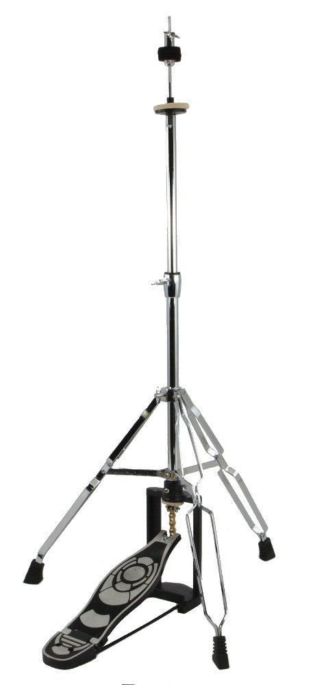Hi-Hat Stand Medium Weight Double baced, Zinc Alloy Plated