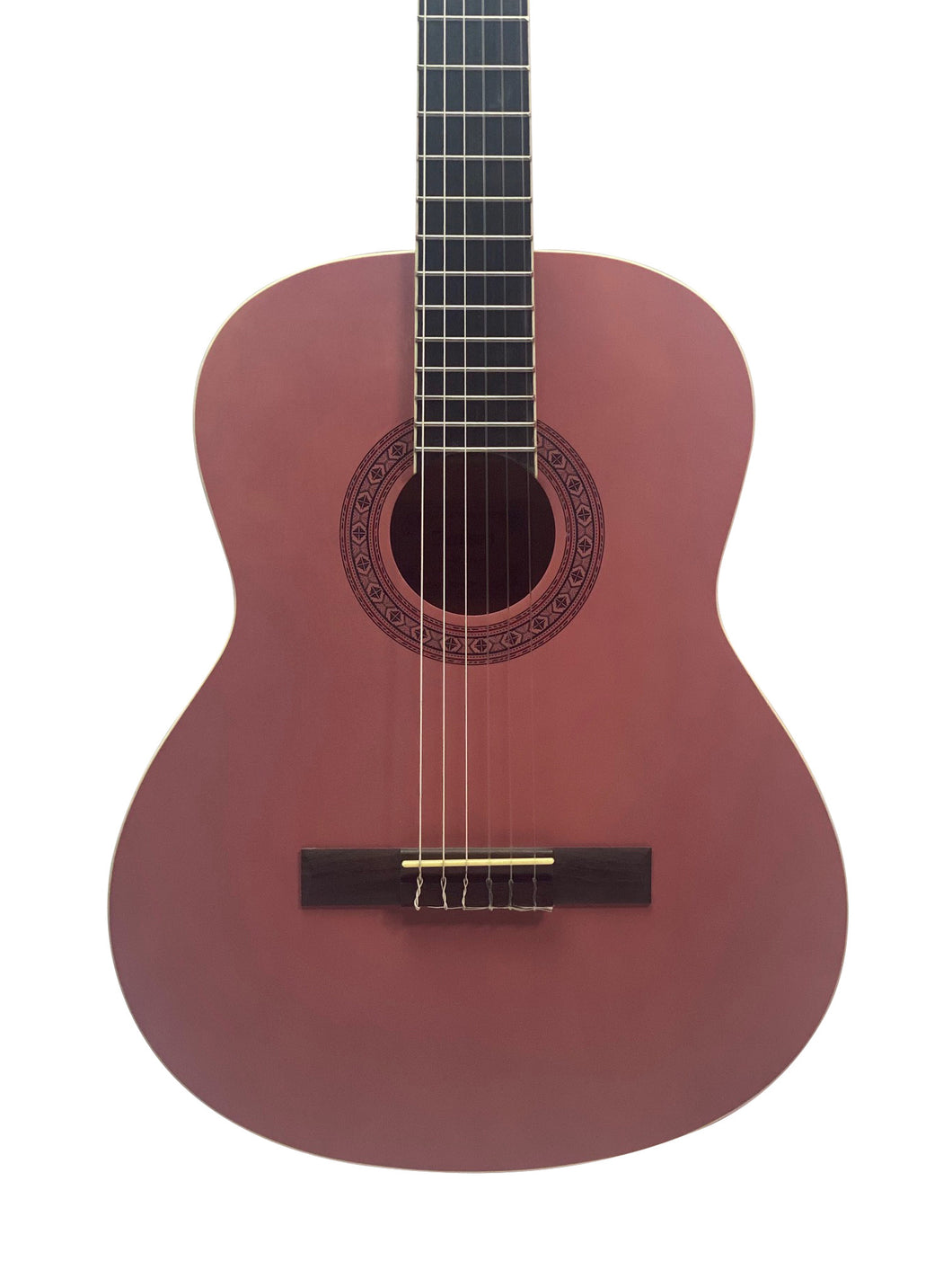 Zenison Acoustic 6 String Guitar Rose Classical Folk Nylon Strings Full Size 40