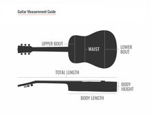 Load image into Gallery viewer, Thin-Line Solid Guitar Acoustic / Electric Double Cutaway
