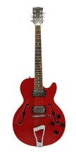 Load image into Gallery viewer, ELECTRIC GUITAR - CHERRY RED QUILTED MAPLE - HOLLOW BODY F-Soundhole SUPREME
