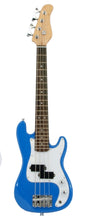 Load image into Gallery viewer, Electric Base Guitar, Small Scale 36 Inch Childrens Sized Mini, Color: Blue
