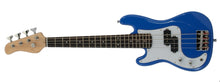 Load image into Gallery viewer, 36&quot; Children&#39;s Left Handed Electric Bass Guitar - Blue
