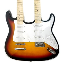 Load image into Gallery viewer, Double Neck Electric Guitar, 12 String &amp; 6 String, Color: Sunburst Tobacco
