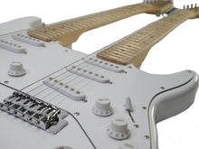 Load image into Gallery viewer, Zenison Double Neck Electric Guitar White 12 String &amp; 6 String

