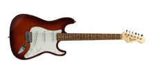 Load image into Gallery viewer, Strat - St Flame Maple - Sunburst Tobacco Exotic Wood - Custom Electric Guitar
