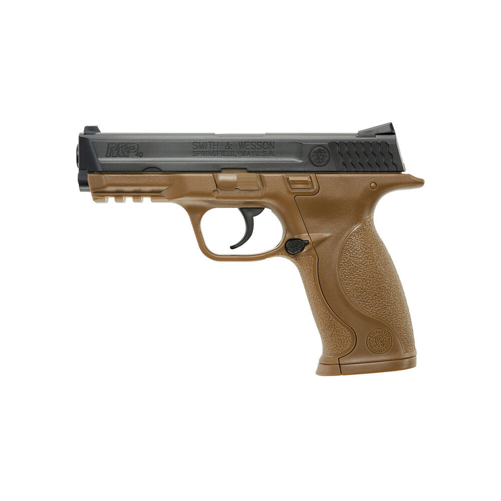 Smith & Wesson M&P 40 Dark Earth Brown .177 CAL, 19rd mag. CO2 BB Gun AIR Pistol (Refurbished - Like New Condition)