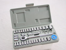Load image into Gallery viewer, TOOL KIT - 40 piece SOCKET SET w. SAE &amp; METRIC + CASE
