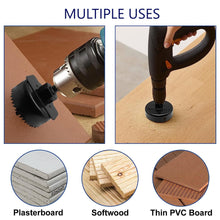 Load image into Gallery viewer, HOLE SAW KIT 16 Pieces 3/4”-5” Full Set with Mandrels and Installation Plate
