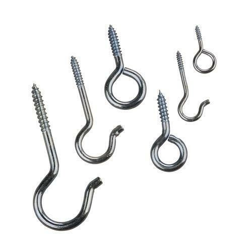 151 Piece Eye Bolt Screw Hook Assorted Set TAIAE151 White Dog Brand