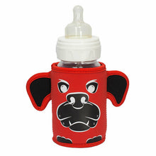 Load image into Gallery viewer, Kidkusion Inc. Bulldog Mascot Bottle Bud  - Collegiate Collection - Red/Black
